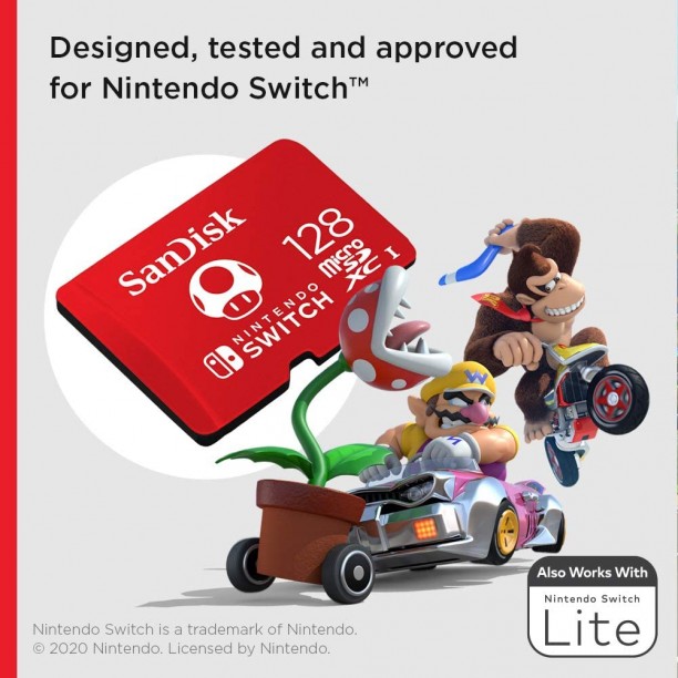 Tarjeta SD para Nintendo Switch con descuento. Para más descuentos y promociones, visita PromoDromo.